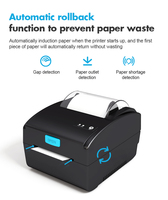 Printer Thermal Mini 80mm POS Antarmuka USB Mobile 203dpi Pencetakan Kecepatan Tinggi Tersedia