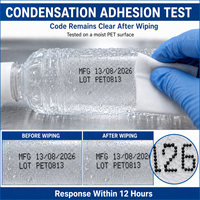 Imprimante CIJ industrielle pour le codage de la date d'expiration et des lots sur les bouteilles en HDPE et PET pour les produits laitiers et les boissons au Kenya