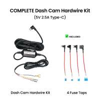 Kit de câbles adaptateurs d'alimentation HZC neufs, type C à angle droit, basse tension, OTP, pour caméras de tableau de bord, détecteurs de radar GPS - Guangdong DC 5V