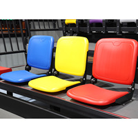 Chaise de stade pliante durable de qualité supérieure pour les événements sportifs intérieurs en plein air Football Football Baseball Grandstand Gradins