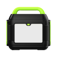 Batterie externe, alimentation électrique pour le camping en intérieur et en extérieur, générateur de charge solaire de secours CA, station d'alimentation 500 watts 230 volts