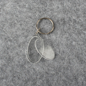 Biểu Tượng Tùy Chỉnh Thăng Hoa Trống Rõ Ràng Nhựa Keychain Mini Khung Ảnh Tùy Chỉnh Acrylic Móc Chìa Khóa - Product Image 6