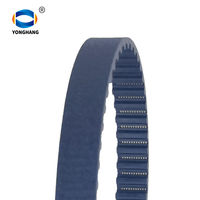 Courroie de distribution en polyuréthane jaune, bleu et blanc avec cordon en acier TT5 pour machine à broder et à tricoter circulaire, largeur 460 mm, rouleau de 100 m