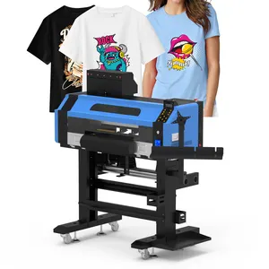 Offre Spéciale nouveau i1600x2 45cm largeur d'impression tissu Machine d'impression T-shirt DTF imprimante à jet d'encre