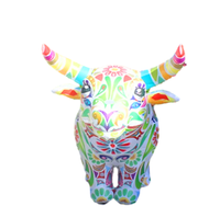 Costume de vache gonflable City Parade, entièrement coloré, pour la marche – Imperméable, durable, résistant au soleil, avec ventilateur intégré, taille personnalisable, pour l'extérieur