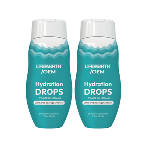 Lifeworth Hydrate Électrolyte Liquide Boisson Enhancer Poudre Vitamines Essentielles B3 B6 B12 Stimulant L'énergie 30 Sachets/Sac - Product Image 4