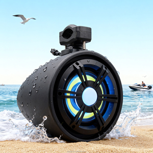 ลำโพงติดตั้งบนเรือขนาด 6.5 นิ้ว 500 วัตต์ พร้อมไฟ RGB สำหรับระบบเสียงเรือ ATV กลางแจ้ง มาตรฐาน IP66 รุ่นโรงงานปี 2026 - Product Image 5