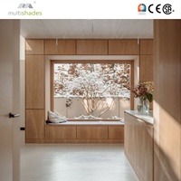 MULTISHADES Panneaux de verre fixés sur mesure en gros, finition thermolaquée de qualité supérieure, acier inoxydable pour l'architecture extérieure moderne