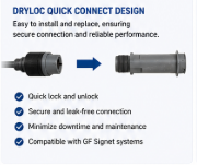 2774 2776 อิเล็กโทรดวัดค่า pH แบบ DryLoc สำหรับระบบบำบัดน้ำ กระบวนการอุตสาหกรรม และการตรวจสอบน้ำเสีย - Product Image 5