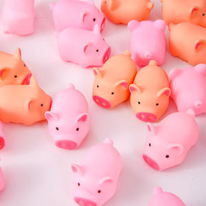 Il simpatico giocattolo rosa per spremere il maialino BB rende i suoni divertenti pizzicare e scherzare con uno sfiato efficace per alleviare lo Stress - Product Image 3