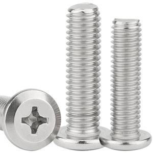 Flat Head Beveled Phillips Machine Screws M3 M4 M5 M6 M8 M10 Metric Carbon Steel Grade A Construction Use - Product Image 4