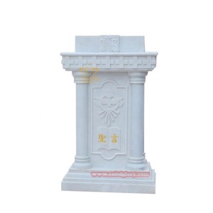 Iglesia moderna tema mármol <span class=keywords><strong>Biblia</strong></span> lectura atril piedra artesanía decoración diseño arte escultura estatuas únicas colección - Product Image 3