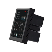 Thermostat intelligent Tuya, application Wifi, commande à distance, système d'air frais, écran couleur, récupérateur d'air intérieur, système de ventilation HVAC, contrôleur