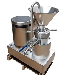 Fully Automatic Stainless Steel Nut Tomato Moon Cake Stuffing, Butter, Jam,Juice Line Processing Peanut Butter Grinder