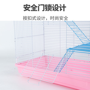Les cages pour hamsters peuvent être combinées avec des nichoirs Golden Bear de différentes sortes, y compris l'option d'ajouter une cage à trois étages. - Product Image 2