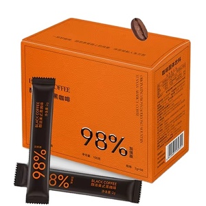 Mezcle instantáneamente libremente Café negro 98% de más calidad <span class=keywords><strong>sin</strong></span> costo adicional Café Arábica rico y fuerte - Product Image 1
