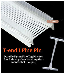 1inch 25mm rõ ràng tốt tag pins tag barbs Nylon t-end pins cho tốt gắn thẻ súng - Product Image 5