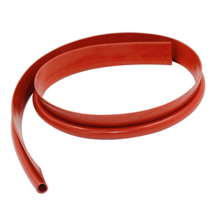 Red Silicone 9 Shaped Strip 6mm 8mm 10mm 12mm 14mm <b>Oven</b> Steam <b>Sealing</b> Anti Collision Strip For Food Steamer Parts - Product Image 1