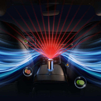 Difusor de Aromaterapia Eléctrico Cilíndrico para Vehículo, con Alimentación USB, Cinco Ajustes, Inicio y Parada con el Coche