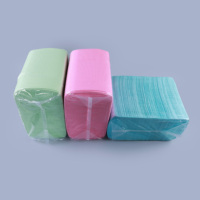 Bavettes dentaires jetables à 3 plis, personnalisées avec logo, colorées, noir, blanc, rose médical, pour tatouage et dentisterie