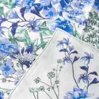 Écharpe en soie de mûrier 100% personnalisée, 14 mommes, pour femmes, mode de luxe, motif floral, 90*90cm, écharpe carrée, OEM | Vente en gros ODM
