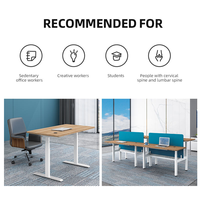 Bureau électrique commercial réglable en hauteur avec dispositif de protection contre les surcharges et interface de contrôle pour centre de construction