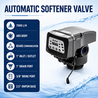 Vanne de contrôle automatique pour adoucisseur d'eau 7000L/H, vanne électrique multiport en ABS avec communication RS485 pour réservoir FRP