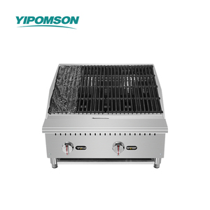 شواية غاز تجارية عالية الأداء من الفولاذ المقاوم للصدأ بقوة 70000 وحدة حرارية بريطانية للطهي في الهواء الطلق، متينة بتصميم مخصص وضمان كامل - Product Image 2