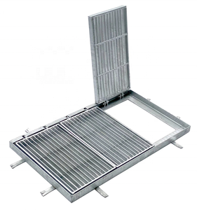 Rejillas de <span class=keywords><strong>rejilla</strong></span> de metal de acero dulce <span class=keywords><strong>para</strong></span> pasarela peatonal galvanizada con apertura <span class=keywords><strong>para</strong></span> cubierta de drenaje de zanja - Product Image 1