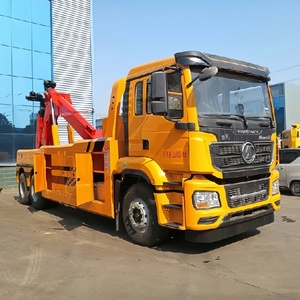 Camion de dépannage intégré 6x4 de 20 tonnes, un camion pour un véhicule, pour le sauvetage routier en cas de panne, fourni directement par l'usine - Product Image 2