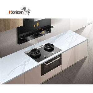 Lastra di Pietra Artificiale Horizon 0 Silica, Pietra di Quarzo Artificiale Calacatta, Piano di Lavoro in Quarzo, Lastra di Quarzo Artificiale - Product Image 2