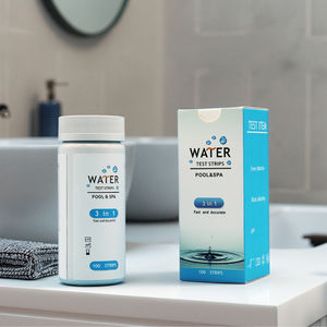 3 in 1 수영장 물 테스트 스트립 수질 테스트 키트 100 스트립 SPA 물 경도 테스트 스트립 - Product Image 1