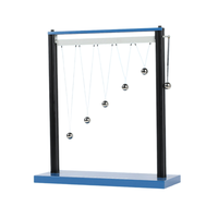 Démonstrateur de vibrations et de résonances forcées, style boule oscillante, équipement de laboratoire de physique pour lycée, pendule de Newton anti-gravité