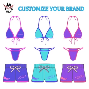 Fabricant <span class=keywords><strong>de</strong></span> bikinis pour femmes, <span class=keywords><strong>maillot</strong></span> <span class=keywords><strong>de</strong></span> <span class=keywords><strong>bain</strong></span> brésilien sexy 3 pièces, vêtements <span class=keywords><strong>de</strong></span> <span class=keywords><strong>bain</strong></span> et <span class=keywords><strong>de</strong></span> plage personnalisés - Product Image 2