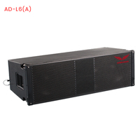 Système de sonorisation extérieur professionnel Caisson de basses double 12 pouces à 3 voies Inverseur Passif Intérieur Extérieur Line Array Haut-parleur