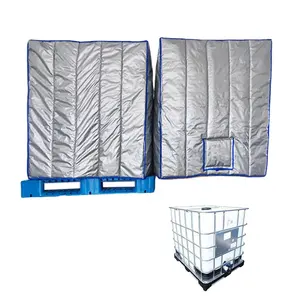 Anti UV impermeable IBC cubiertas aisladas y chaquetas de calefacción cubierta IBC resistente a la intemperie para 1 IBC