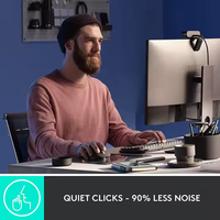 Logitech Mx Master 3s 8000 Dpi Mini souris optique ergonomique sans fil Usb à clics silencieux