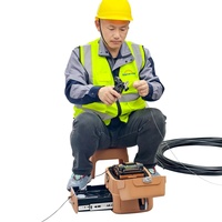 Épisseuse à fusion de fibres optiques AI-12 à 6 moteurs pour alignement de cœur/revêtement, la plus vendue et de haute qualité, approvisionnement direct usine pour FTTH