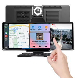 Écran de voiture 10,26 pouces 1080P Caméra embarquée sans fil CarPlay Radio de voiture portable Android Auto Commande vocale Bluetooth Écran CarPlay - Product Image 1