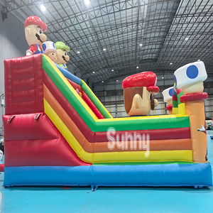 Parque <span class=keywords><strong>de</strong></span> Juegos Inflable Grande para Exteriores, <span class=keywords><strong>Castillo</strong></span> Inflable con Tobogán Seco, Parque <span class=keywords><strong>de</strong></span> Trampolines <span class=keywords><strong>Mario</strong></span> <span class=keywords><strong>Bros</strong></span> - Product Image 5