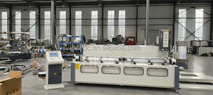 3000 mm Arbeitsbereich <span class=keywords><strong>3</strong></span>-Achsen-Doppelspindel-CNC-Fräs- und Bohrmaschine für Aluminiumfensterherstellung - Product Image 5