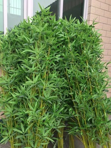 Plantes en pot artificielles en <span class=keywords><strong>bambou</strong></span> d'arbre de <span class=keywords><strong>bambou</strong></span> en plastique chinois pour la décoration extérieure d'intérieur - Product Image 6