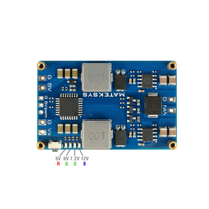 Module d'alimentation Matek PM12S-4A, double BEC <span class=keywords><strong>9</strong></span>-55V 4A 5A, crête 5V/6V/7.2V/12V sélectionnable, contrôle PWM, 50x32x7mm 18g pour drone FPV - Product Image 6