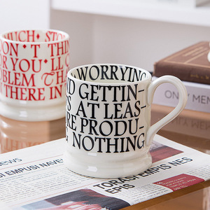 Mug à café moderne de style dessin animé français, design créatif de niche Instagram, céramique pour femmes, 410 ml, utilisation en fête, avec couvercle, cuillère, passe au lave-vaisselle - Product Image 3