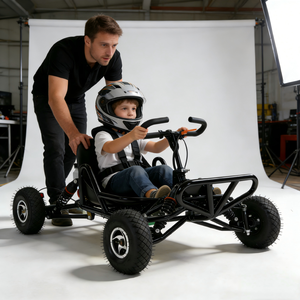 <span class=keywords><strong>Dune</strong></span> Buggy pour adultes avec moteur à essence 200cc, kart automatique, vitesse maximale de 35 km/h pour une aventure tout-terrain - Product Image 1
