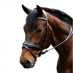 Heavy Duty Leather Polo Style Full Size Horse Bridles for <b>Equestrian</b> Use Adjustable Custom Packaging Wholesale - Product Image 1