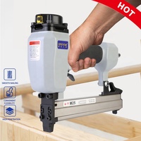 Pistolet à clous pneumatique en alliage d'aluminium XINYI M25 avec 180 coups/min pour la construction de structures et la fabrication de meubles