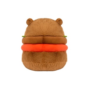 Offre Spéciale doux peluche hamburger capybara peluche animal jouet près de moi oreiller mignon cadeau d'anniversaire pour les enfants - Product Image 3
