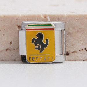 Modular Stainless Steel Car Emblem Bracelet Unisex Fashionable DIY Jewelry Chain With Interchangeable Charms - Product Image 4