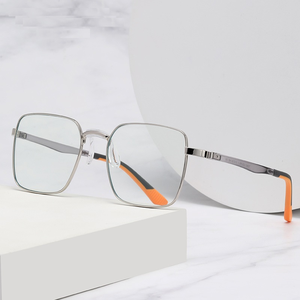 Nouvelles lunettes anti-lumière bleue à monture métallique amincissante pour hommes et femmes - Product Image 6